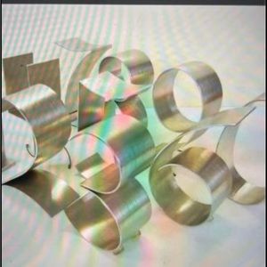 Silver metal table numbers, 1-10